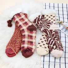 ファッション女性厚いSherpa Socks.